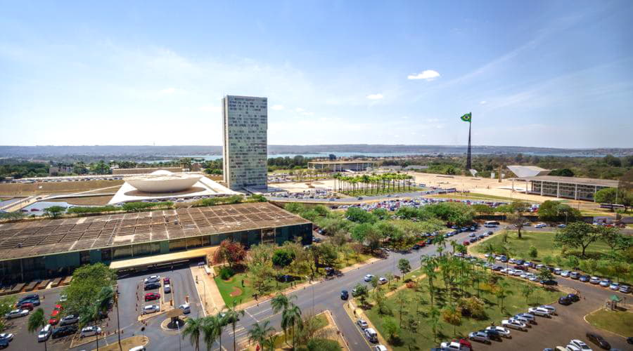Les offres de location de voitures les plus appréciées à l'aéroport de Brasilia